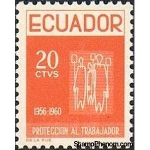 Ecuador 1960 Occupational Safety and Health-Stamps-Ecuador-StampPhenom