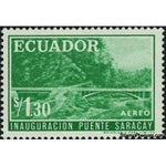Ecuador 1960 Saracay Railway Bridge-Stamps-Ecuador-StampPhenom