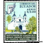 Ecuador 1961 Philatelic Congress-Stamps-Ecuador-StampPhenom