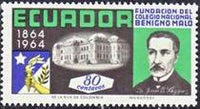 Ecuador 1965 Benigno Malo College - Centenary-Stamps-Ecuador-StampPhenom