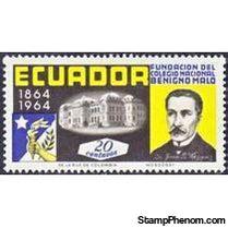 Ecuador 1965 Benigno Malo College - Centenary-Stamps-Ecuador-StampPhenom