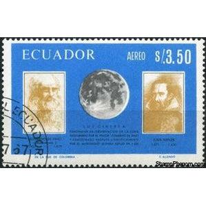 Ecuador 1966 Leonardo da Vinci - Johannes Kepler-Stamps-Ecuador-StampPhenom