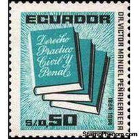 Ecuador 1967 Dr. V. M. Penaherrera - Birth Centenary-Stamps-Ecuador-StampPhenom