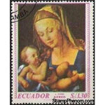 Ecuador 1967 Madonna painted by Albrecht Durer-Stamps-Ecuador-StampPhenom