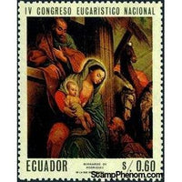 Ecuador 1967 painting from Bernardo de Rodriguez-Stamps-Ecuador-StampPhenom