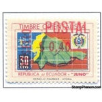 Ecuador 1969 Postal 0.40S on 30c-Stamps-Ecuador-StampPhenom