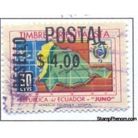 Ecuador 1969 Postal 4s on 30c-Stamps-Ecuador-StampPhenom