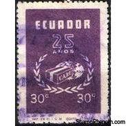 Ecuador 1971 CARE - 25th Anniversary-Stamps-Ecuador-StampPhenom