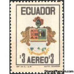 Ecuador 1972 Airmails - Civic and Armed Forces Day-Stamps-Ecuador-StampPhenom