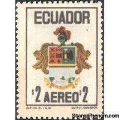 Ecuador 1972 Airmails - Civic and Armed Forces Day-Stamps-Ecuador-StampPhenom