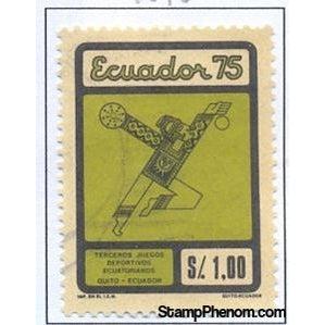 Ecuador 1975 Ball Game-Stamps-Ecuador-Mint-StampPhenom
