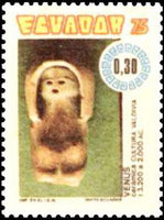 Ecuador 1976 Archaeology - Discoveries-Stamps-Ecuador-StampPhenom