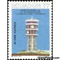 Ecuador 1977 Airmails - World Telecommunications Day-Stamps-Ecuador-StampPhenom