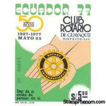 Ecuador 1977 Hands Rotary emblem-Stamps-Ecuador-StampPhenom
