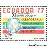 Ecuador 1977 Historical and Geographical Institute - 11th General Assembly-Stamps-Ecuador-StampPhenom