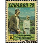 Ecuador 1978 Centenarians in the Valley of Longevity-Stamps-Ecuador-StampPhenom