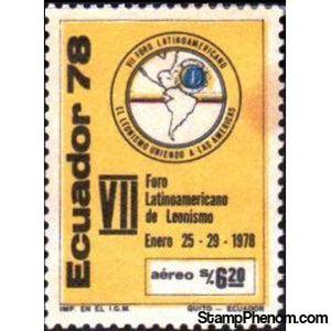 Ecuador 1978 Latin American Lions - 7th Meeting-Stamps-Ecuador-StampPhenom