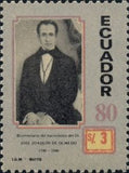 Ecuador 1980 José Joaquín de Olmedo (1780-1847), poet and patriot-Stamps-Ecuador-StampPhenom