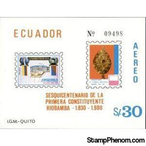 Ecuador 1980 Monstrance-Stamps-Ecuador-StampPhenom