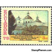 Ecuador 1980 Virgin of Mercy - Patron Saint of Ecuadorian Armed Forces-Stamps-Ecuador-StampPhenom