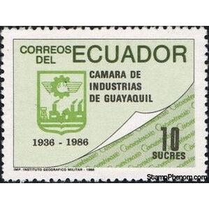 Ecuador 1986 Guayaquil-Stamps-Ecuador-StampPhenom