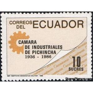 Ecuador 1986 Pichincha-Stamps-Ecuador-StampPhenom