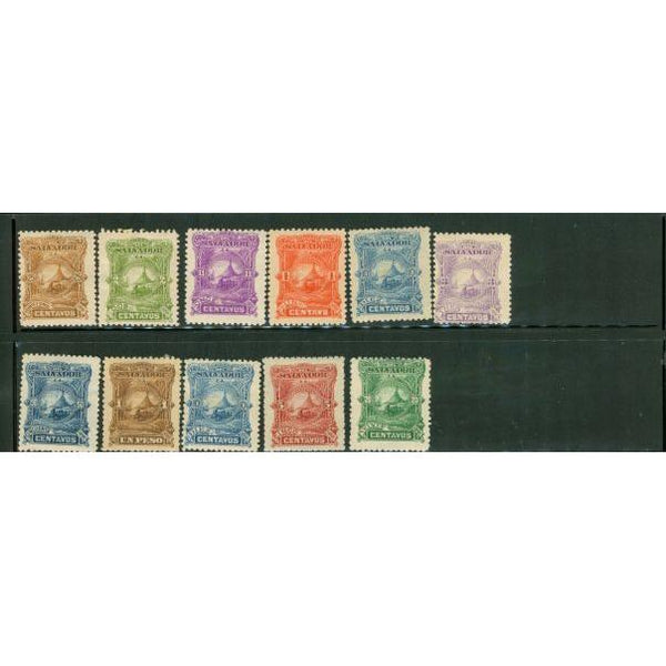 El Salvador Lot , 11 stamps