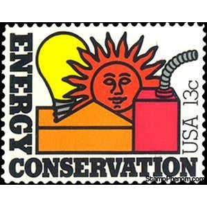 United States of America 1977 "Energy Conservation"