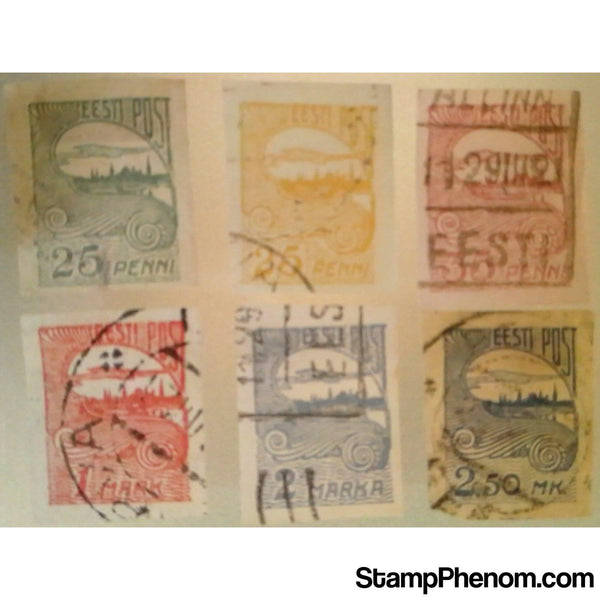 Estonia 1918-25, #5-Stamps-Estonia-StampPhenom