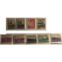 Estonia 1941 German Occupation Landmarks of Estonia-Stamps-Estonia-StampPhenom