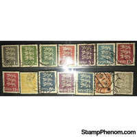 Estonia Coat of Arms 1928-1935-Stamps-Estonia-StampPhenom