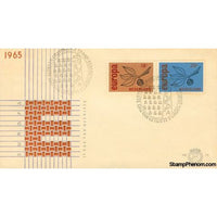 Europa "E", September 27, 1965 First Day Cover