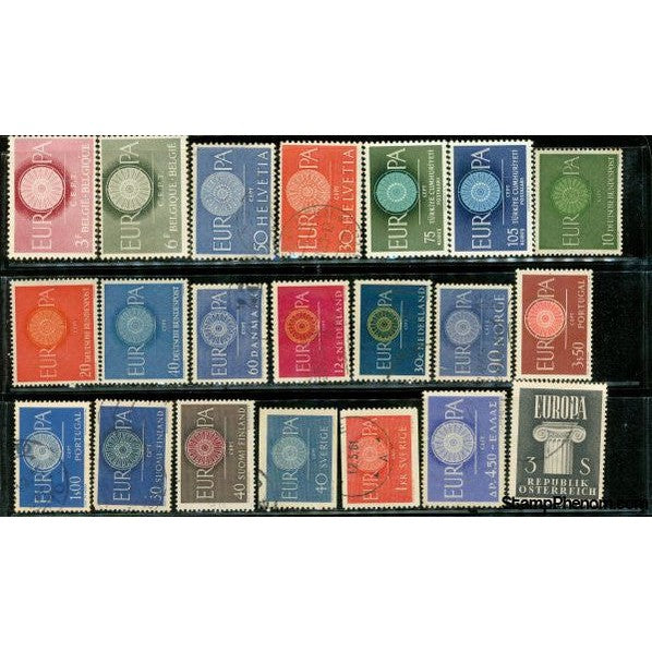 Europa "Europa" Lot 2 , 21 stamps