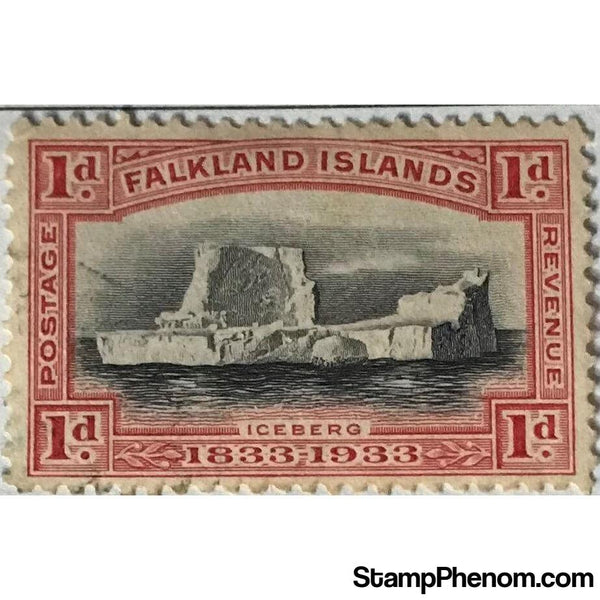 Falkland Islands 1933 Iceberg-Stamps-Falkland Islands-StampPhenom