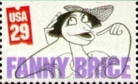 United States of America 1991 Fanny Brice (1891-1951)