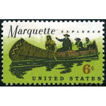 United States of America 1968 Father Marquette and Louis Jolliet Exploring the Mississippi