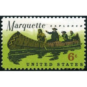 United States of America 1968 Father Marquette and Louis Jolliet Exploring the Mississippi