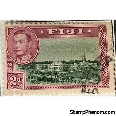 Fiji 1942 Government Offices-Stamps-Fiji-StampPhenom