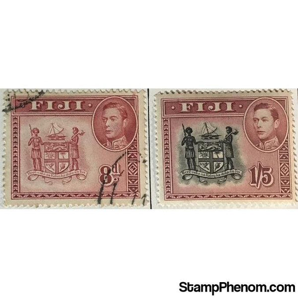 Fiji 1948 Arms of Fiji-Stamps-Fiji-StampPhenom