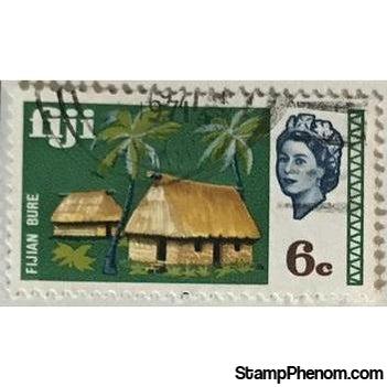 Fiji 1969 Fijian bure huts-Stamps-Fiji-StampPhenom