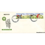 First Day of Issue, Nevis, July 20, 1995 First Day Cover