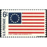 United States of America 1968 First Stars and Stripes, 1777