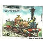 Paraguay 1972 First Swiss Railroad, 1847