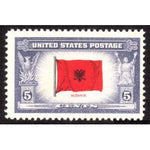 United States of America 1943 Flag of Albania