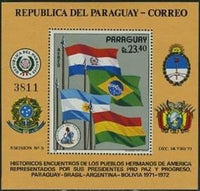 Paraguay 1972 Flags