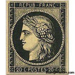 France 1849 Cérès-Stamps-France-Mint-StampPhenom