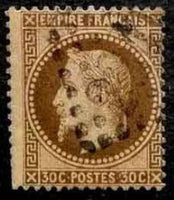 France 1863 - 1870 Emperor Napoléon III-Stamps-France-Mint-StampPhenom