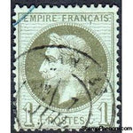 France 1863 - 1870 Emperor Napoléon III-Stamps-France-Mint-StampPhenom