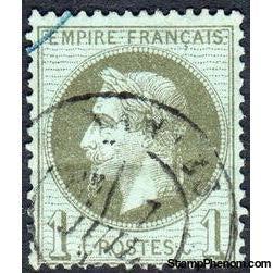 France 1863 - 1870 Emperor Napoléon III-Stamps-France-Mint-StampPhenom