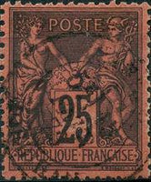 France 1877 - 1900 Pax and Mercur-Stamps-France-Mint-StampPhenom